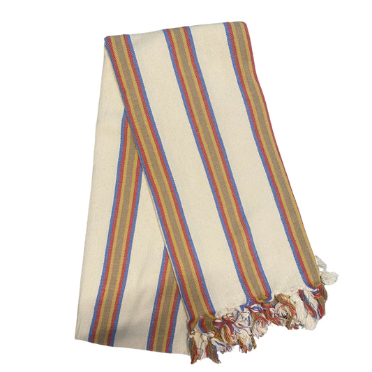 Bulk Turkish Towels Pack of 10 Pieces Mix Color Striped, Black-Loom Weave-1