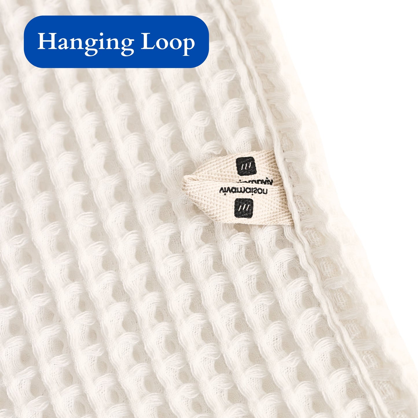 Natural Bulk Waffle Bath Towels Pack of 5-4
