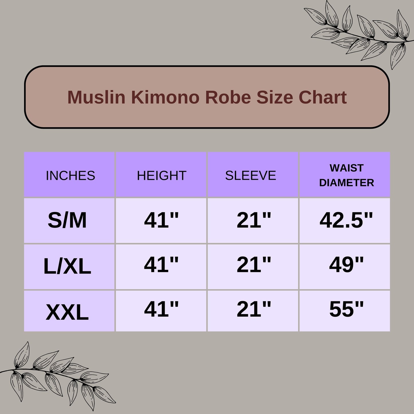 Muslin Robe 4-Layer Kimono Plum Bulk Pack of 8-3