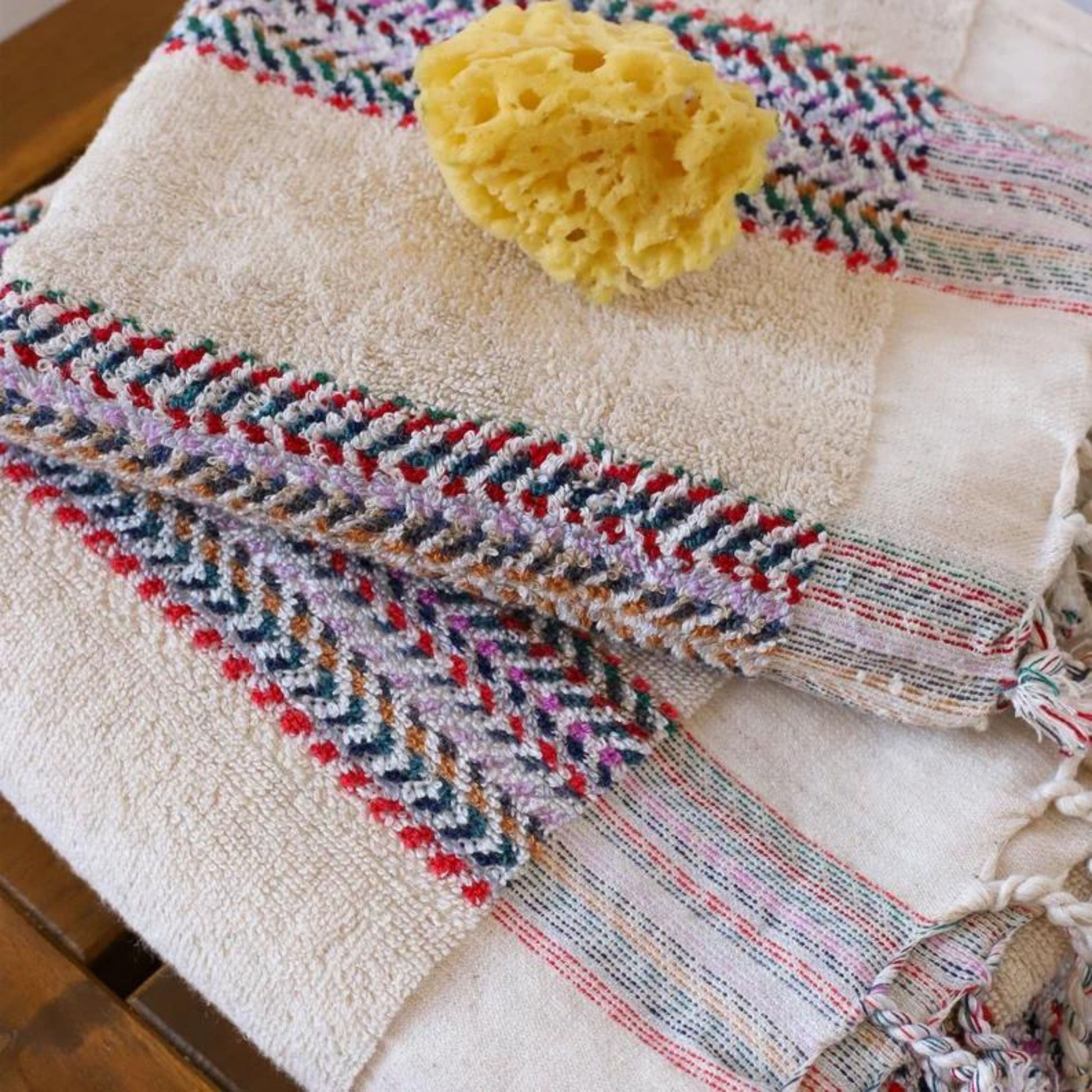 Bubble Kilim Bulk Turkish Towels Sets, High-Quality Loomed 100% Turkish Cotton Pom Pom Towel-2