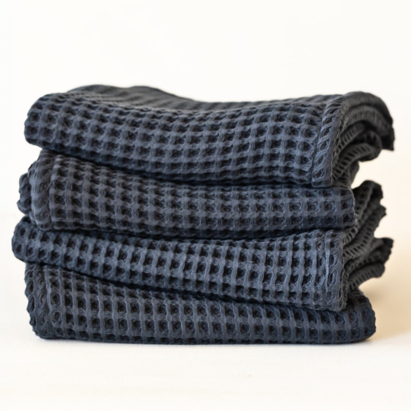 Anthracite Bulk Waffle Hand Towels Pack of 10-2