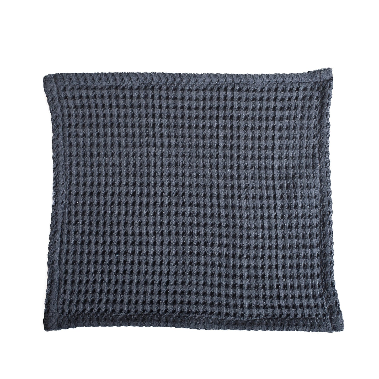 Anthracite Bulk Waffle Washcloths Pack of 25-1