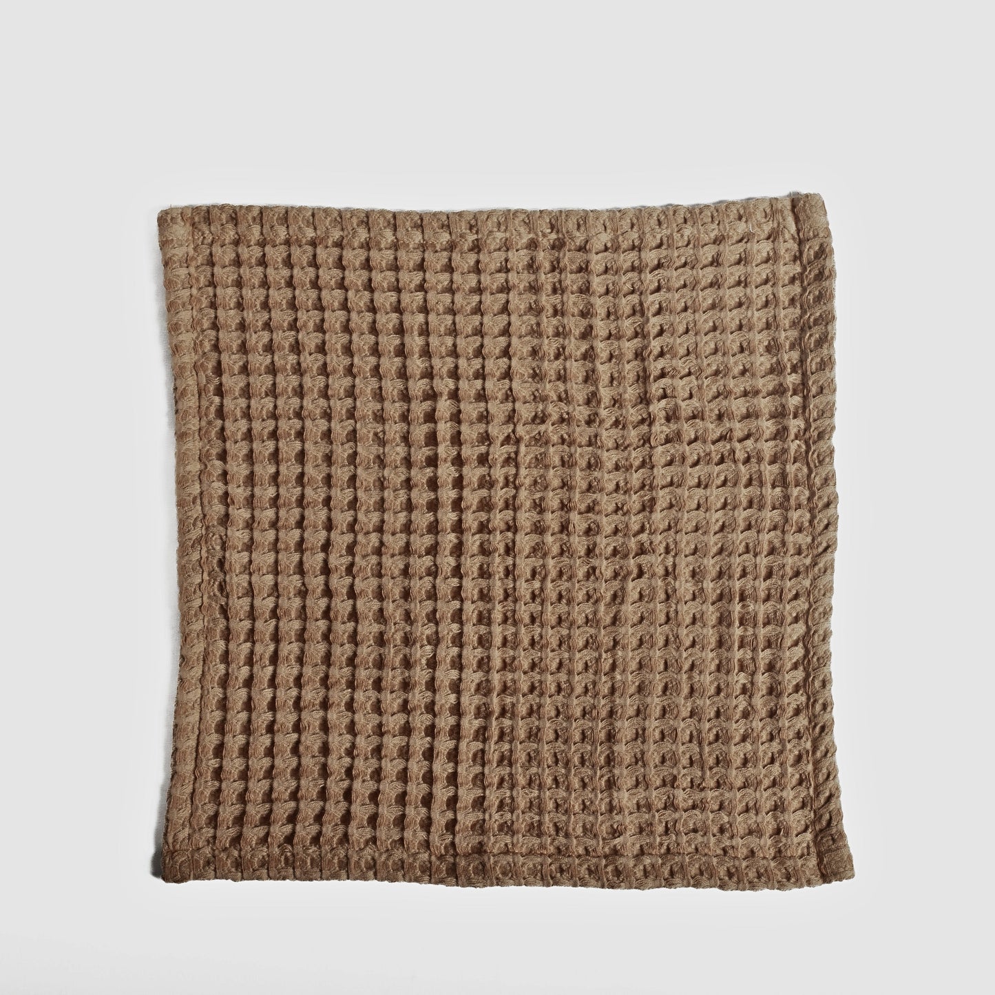 Brown Bulk Waffle Washcloths Pack of 25-1