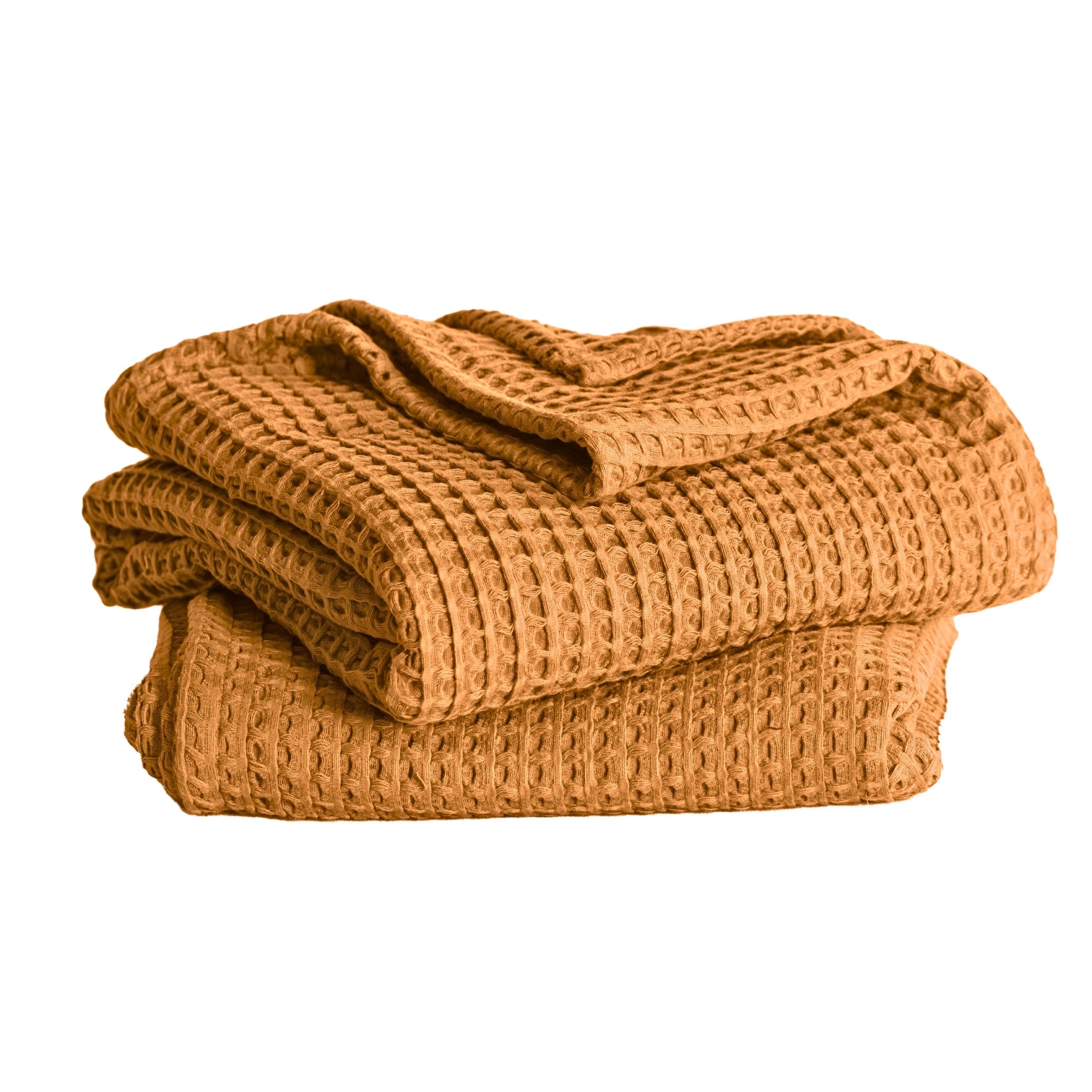 Caramel Bulk Waffle Bath Towels Pack of 5-1