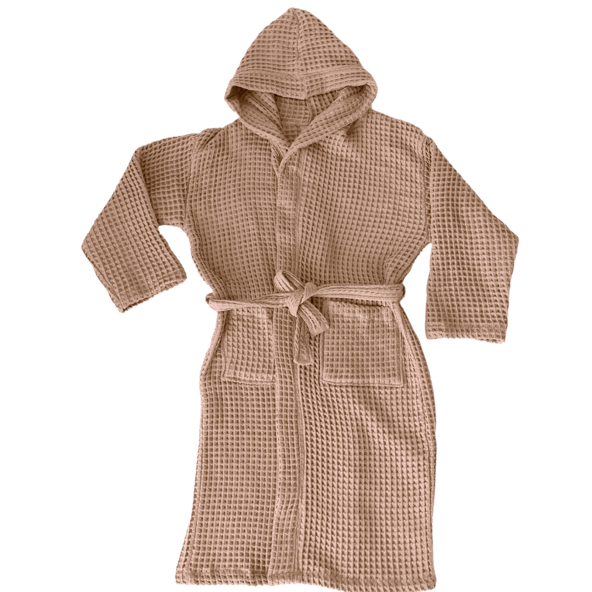 brown dressing gown with hood Frontwalk Mens Bath Robes Long Sleeve Wrap Robe Hooded Dressing Gown Winter Stitching Towelling Solid Color Nightwear Brown 5XL